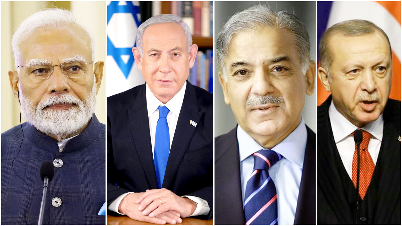 ভারতে সমর্থন ইসরায়েলের, পাকিস্তানের পাশে তুরস্ক