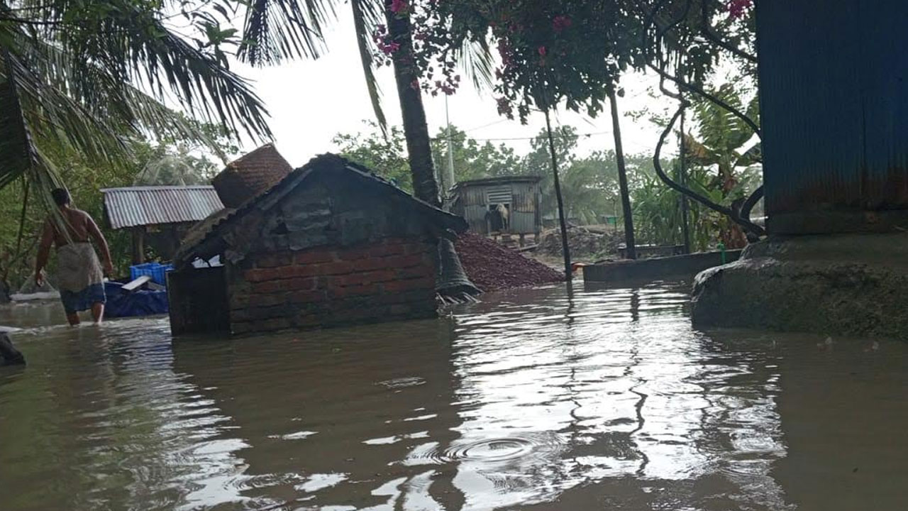 জোয়ার-জলোচ্ছ্বাসেও থেমে নেই বিয়ে, নৌকায় চড়ে এলো বরযাত্রী