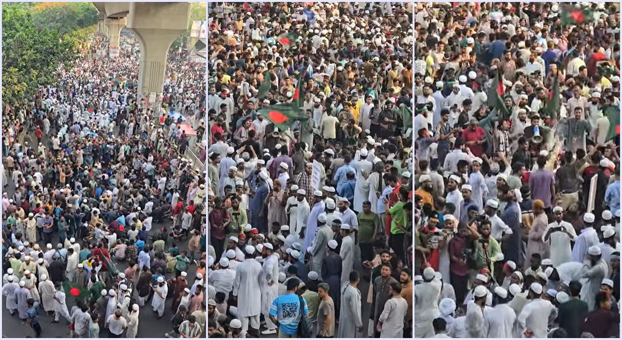 উত্তাল শাহবাগ, যেন ফিরে এসেছে ‘জুলাই’