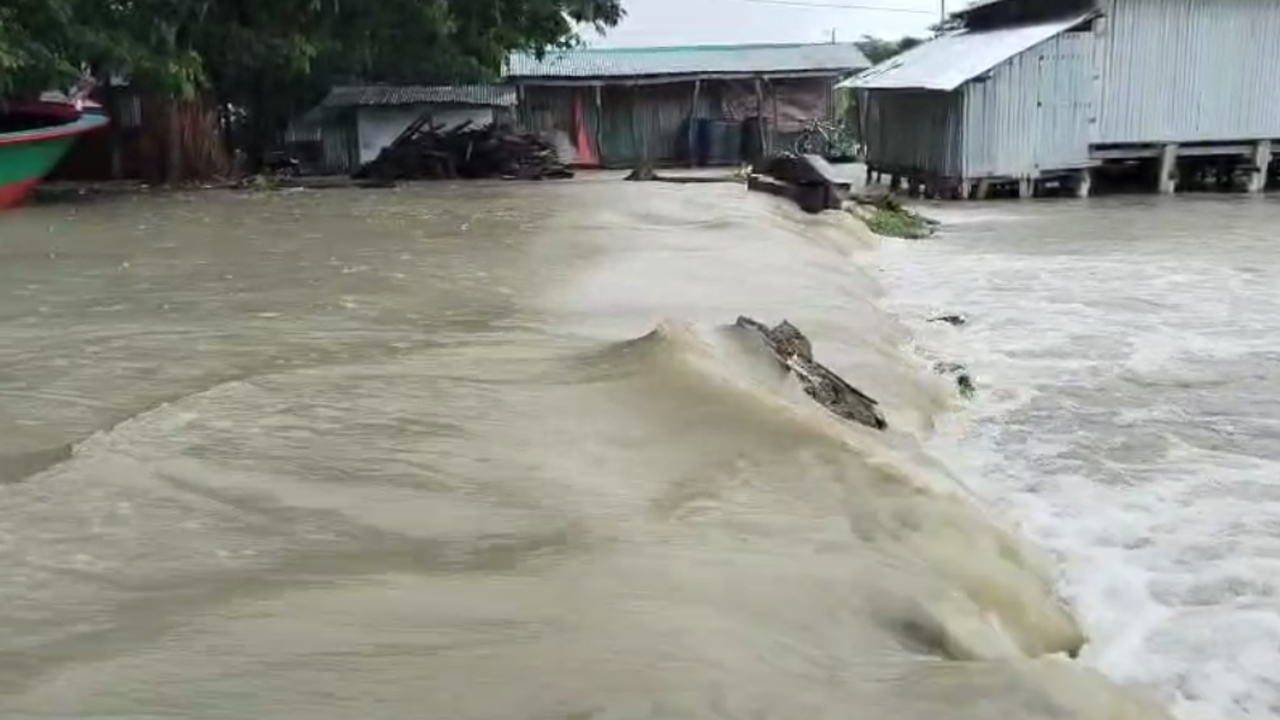 পটুয়াখালীতে ২৪ ঘণ্টায় রেকর্ড ১১৬.৮ মিমি বৃষ্টিপাত