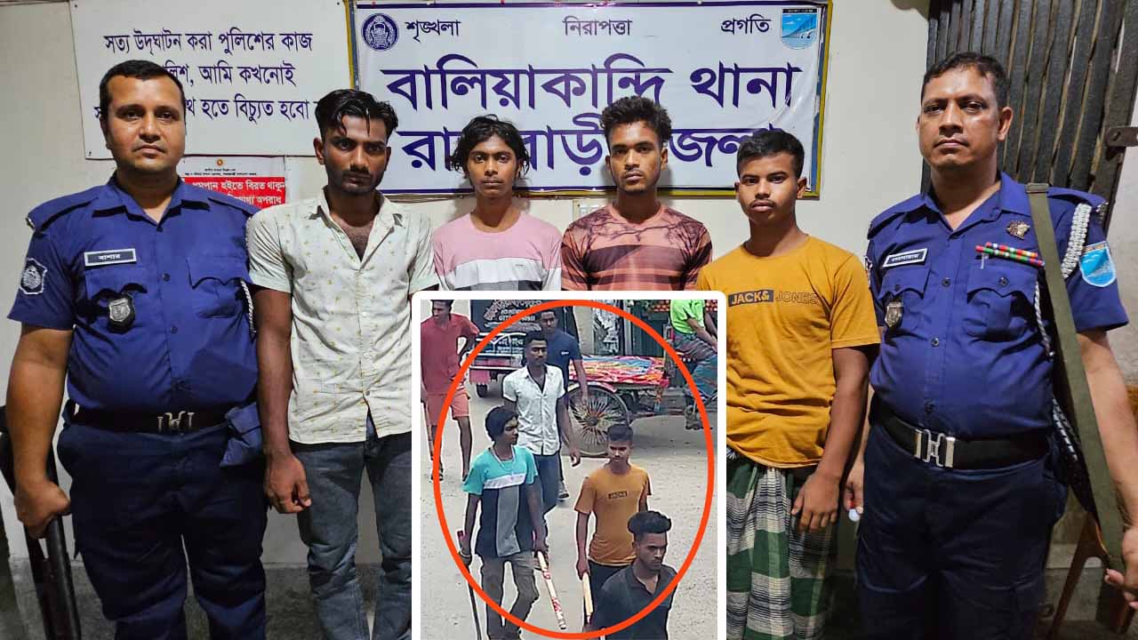 সিসিটিভি ফুটেজ দেখে চাঞ্চল্যকর হত্যা মামলার ৪ আসামি গ্রেপ্তার