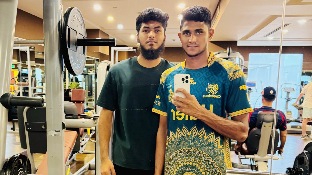 ভিসা জটিলতা কাটিয়ে বাংলাদেশ দলে যোগ দিলেন রিশাদ-রানা