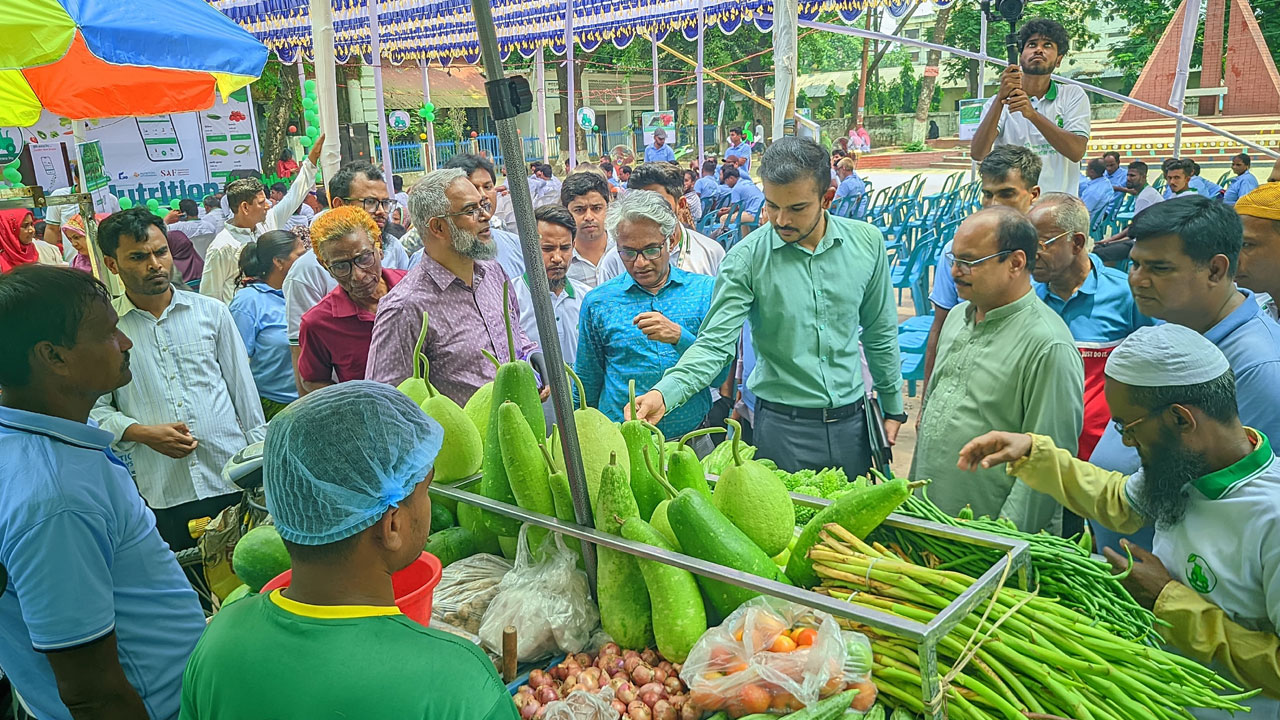 রংপুরে ন্যায্যমূল্যে মিলবে নিরাপদ সবজি