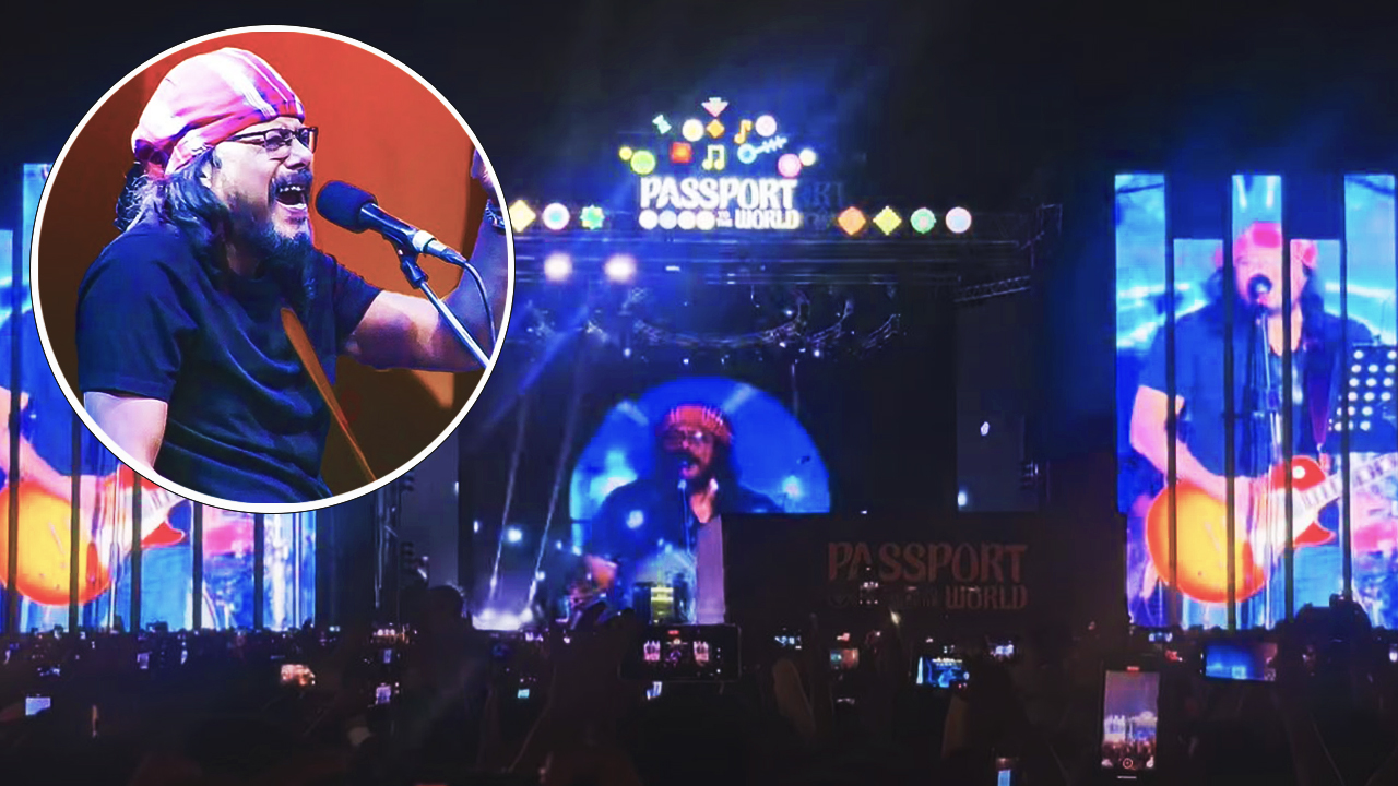 সৌদি আরবে মঞ্চ মাতালেন জেমস, ছিল হাজারো মানুষের ঢল