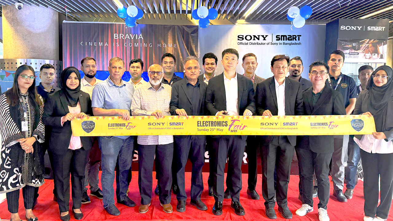 ঈদ উপলক্ষ্যে রাজধানীতে সনি-স্মার্ট ইলেকট্রনিকস মেলা শুরু