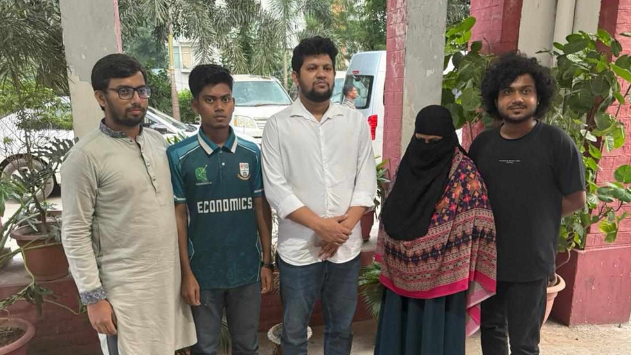 জিজ্ঞাসাবাদ শেষে সেই শিক্ষার্থীকে পরিবারের কাছে হস্তান্তর