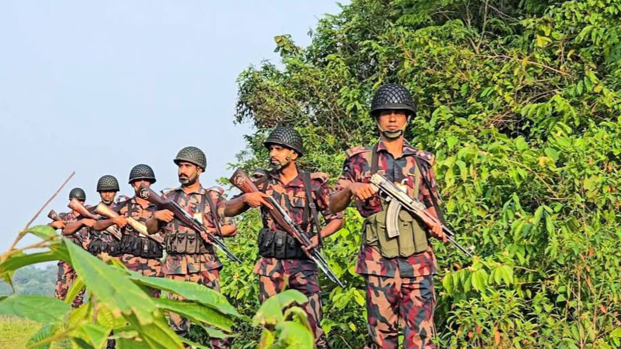 ভারতের কারফিউ ঘিরে সতর্কতা, সুনামগঞ্জ সীমান্তে বিজিবির বাড়তি টহল