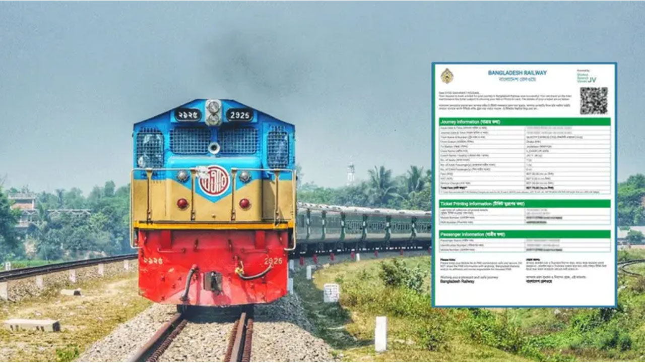 ঈদুল আজহা : ট্রেনের অগ্রিম টিকিট বিক্রি শুরু ২১ মে