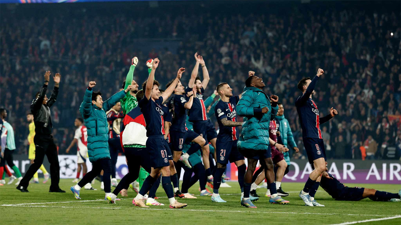 আর্সেনালকে উড়িয়ে ফাইনালে ইন্টারের সঙ্গী পিএসজি