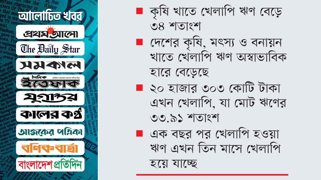 ঋণে নাজেহাল কৃষক