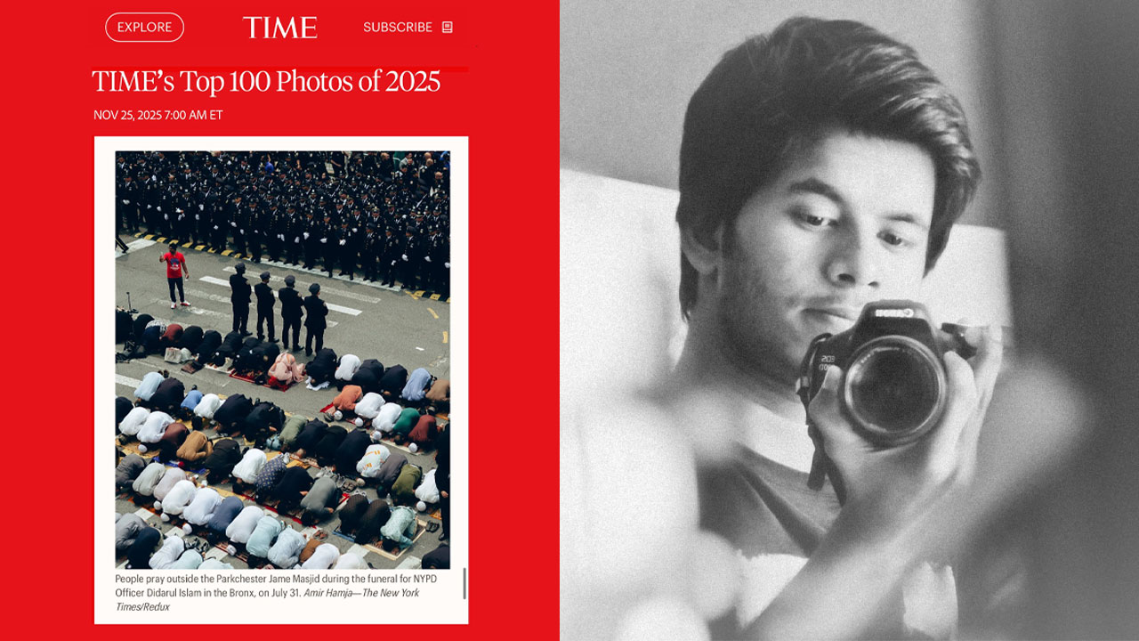 আমেরিকান ম্যাগাজিনে সেরার তালিকায় বাংলাদেশির তোলা নামাজের ছবি