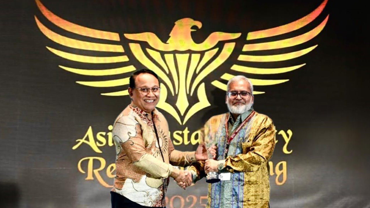 এশিয়া সাসটেইনেবিলিটি রিপোর্টিং রেটিং অ্যাওয়ার্ড পেলো এনআরবিসি