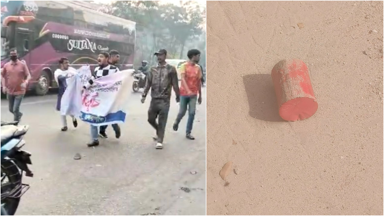 মোহাম্মদপুরে আওয়ামী লীগের অঙ্গসংগঠনের ঝটিকা মিছিল, ককটেল উদ্ধার