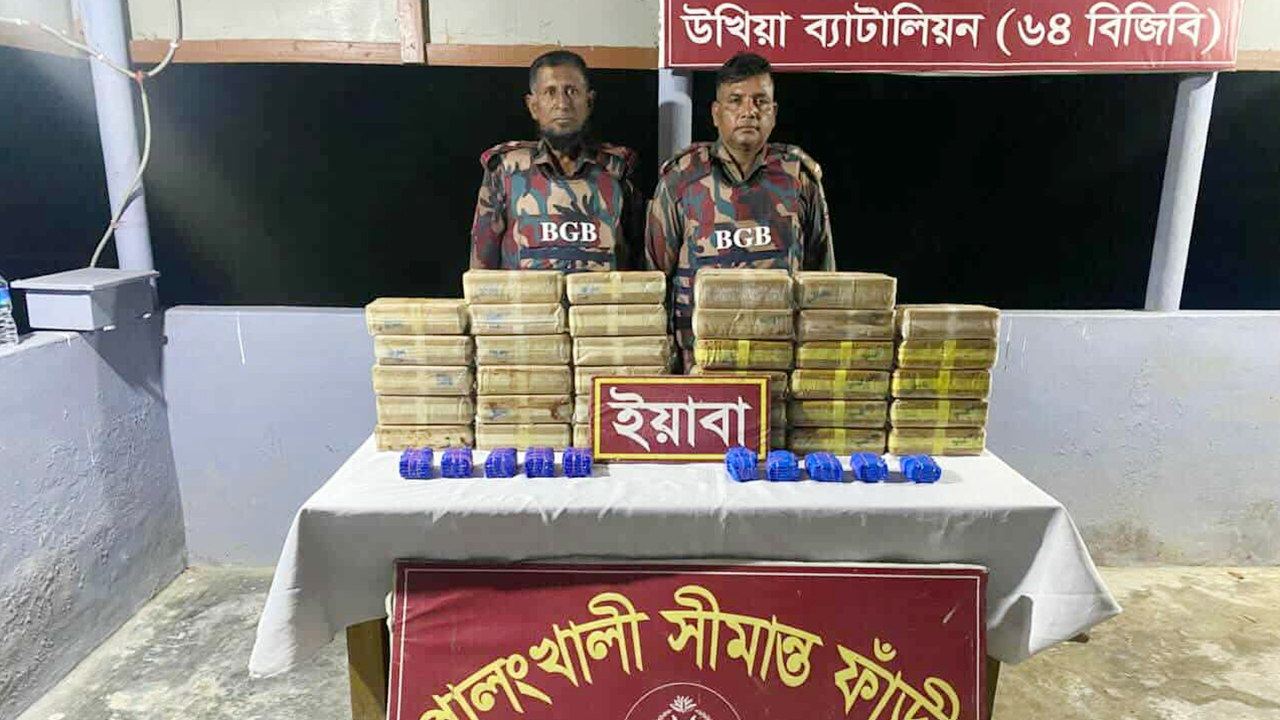 ১১ কোটি টাকার ইয়াবা উদ্ধার, পালিয়ে গেল পাচারকারী