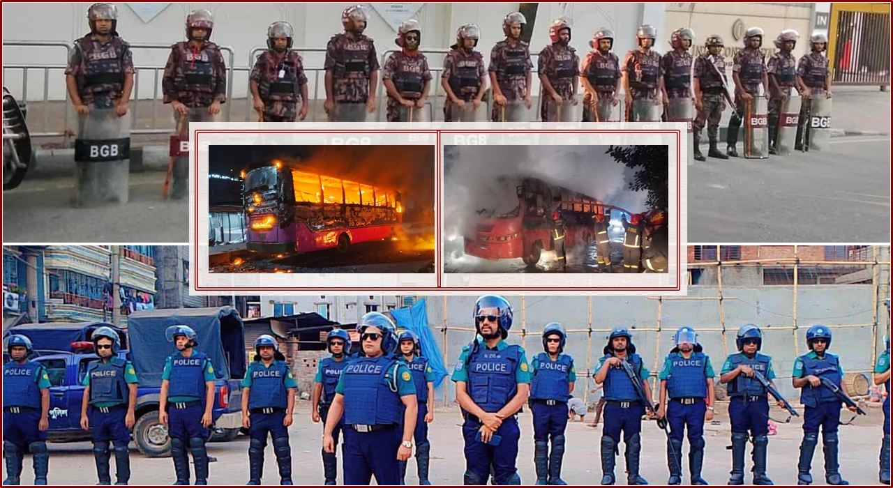 ‘নাশকতার শঙ্কায়’ রাষ্ট্রীয় স্থাপনা ও থানায়-থানায় নিরাপত্তা জোরদার