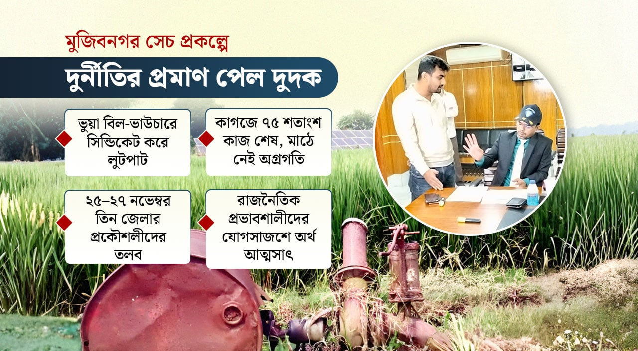 সেচ প্রকল্পে ২৪৮ কোটি টাকার নয়ছয়, ১৯ কর্মকর্তাকে তলব