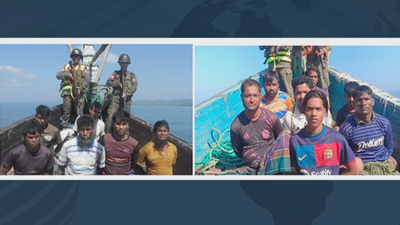 আবারও ১৩ জেলেকে ধরে নিয়ে গেছে আরাকান আর্মি, বন্দি দেড় শতাধিক