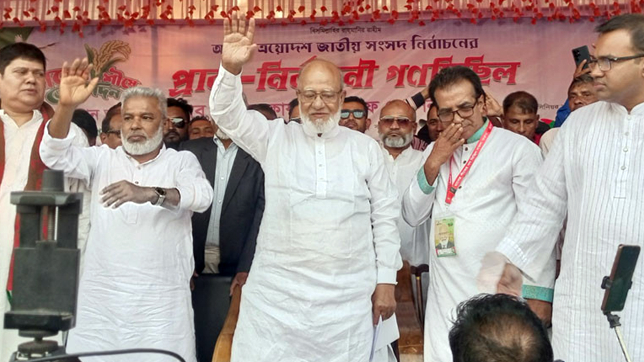 কোনো শক্তি নির্বাচন ঠেকাতে পারবে না : খন্দকার মোশাররফ