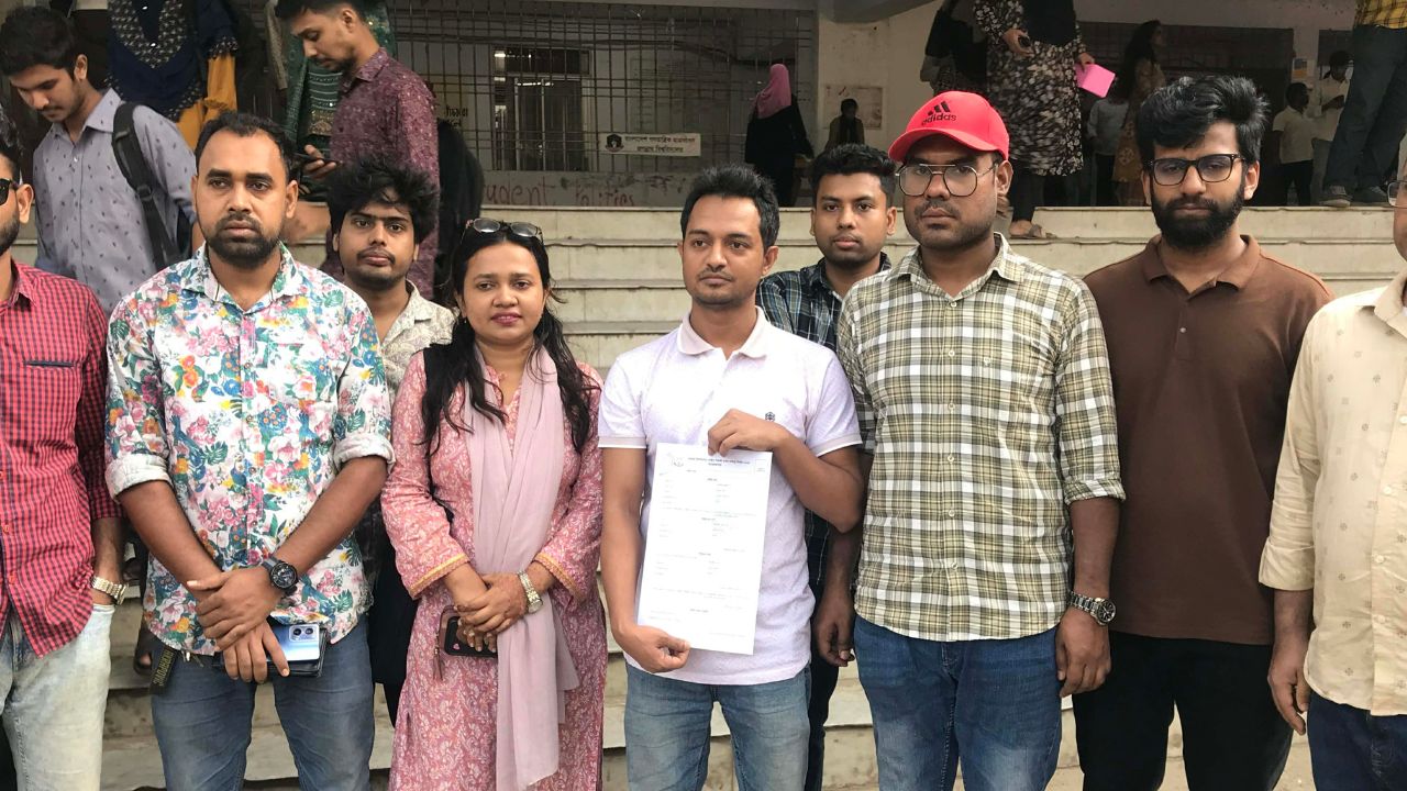 স্বতন্ত্র প্রার্থী হিসেবে জকসুতে ভিপি পদে মনোনয়ন নিলেন ছাত্রদল নেতা