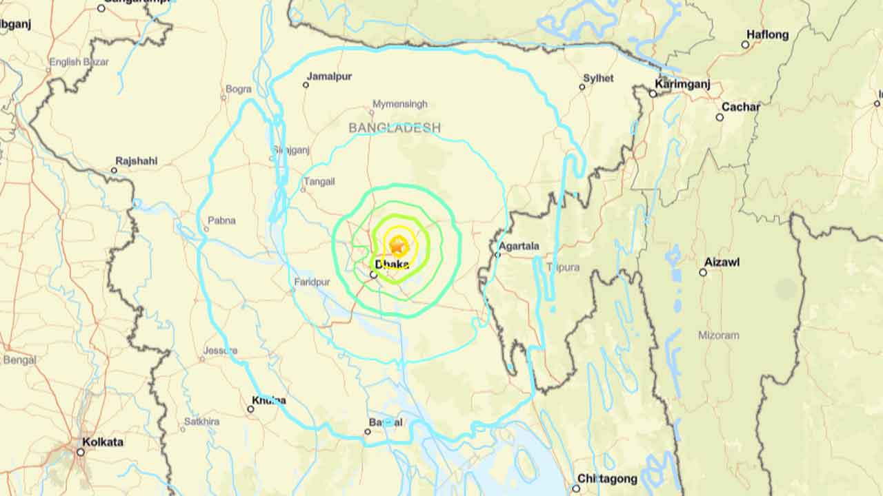 ভূমিকম্পে ঢাকা জেলায় যেসব ভবন ক্ষতিগ্রস্ত