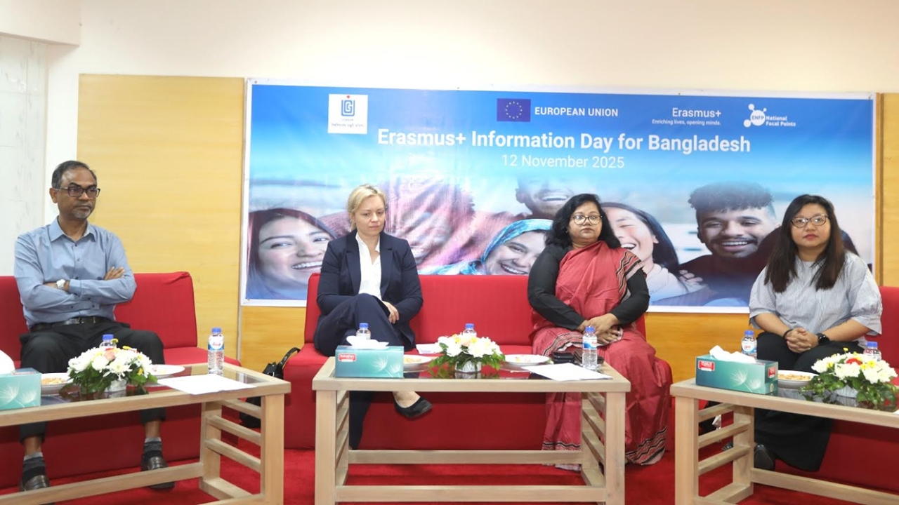 এরাসমাস বৃত্তিতে আরও শিক্ষার্থী পাঠাতে উদ্যোগ নেওয়ার আহ্বান ইউজিসির