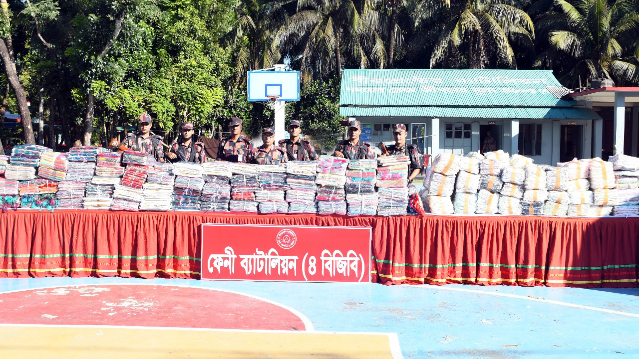 সীমান্তে কোটি টাকার ভারতীয় পণ্য জব্দ