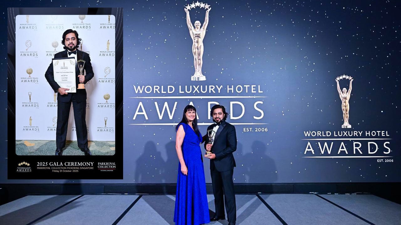 Golden Tulip Dhaka Wins 2025 World Luxury Award for Bangladesh