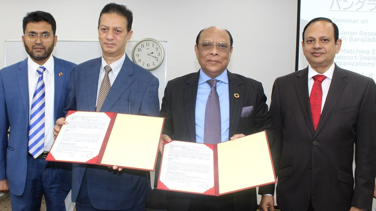 জাপানে দক্ষ কর্মী পাঠাতে কার্যকর ব্যবস্থা নেওয়ার অঙ্গীকার বাংলাদেশের