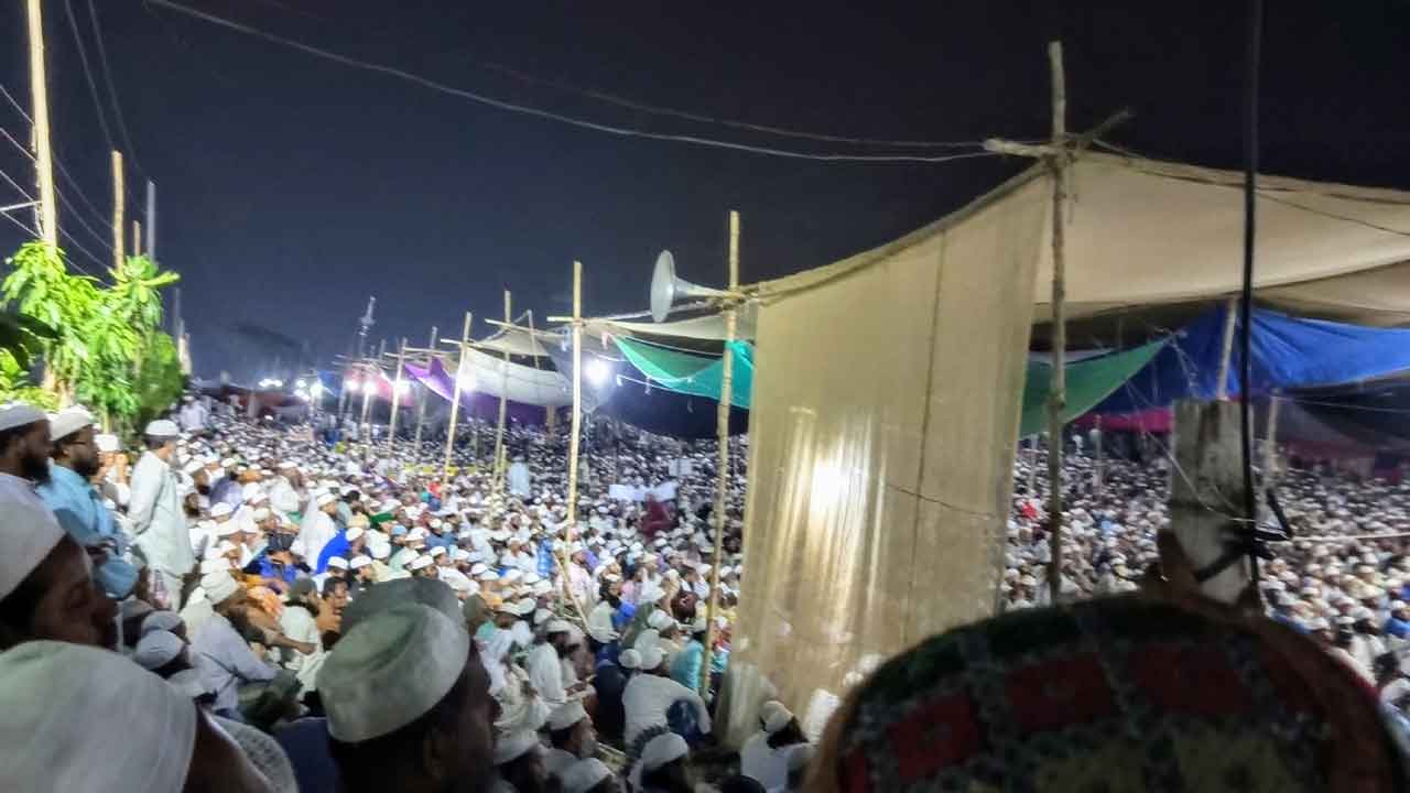 কেরানীগঞ্জে তাবলিগের জোড়ে লাখো মুসল্লির ঢল