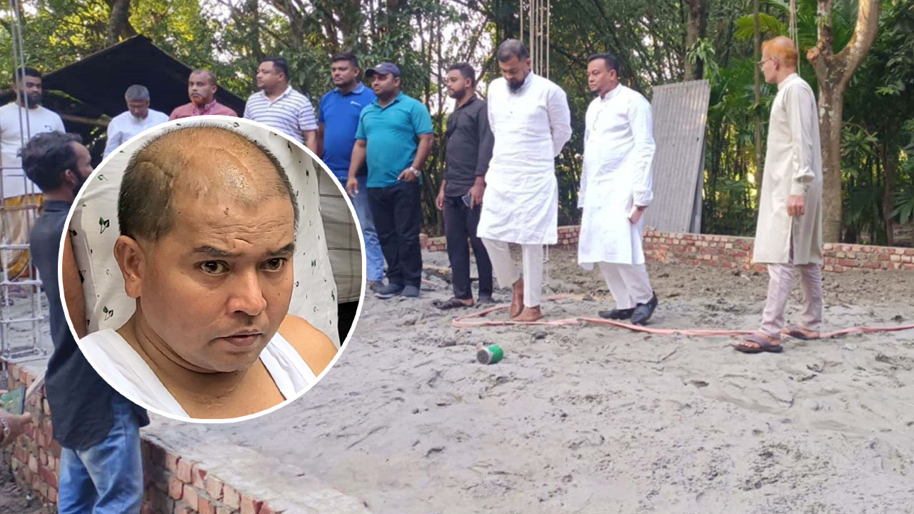 যুবদল কর্মীর শরীরে ৪২ কোপের চিহ্ন, ঘর নির্মাণ করে দিচ্ছেন এ্যানি