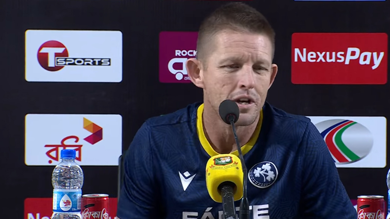 বাংলাদেশের দাপুটে ব্যাটিং নিয়ে যা বললেন আয়ারল্যান্ড কোচ