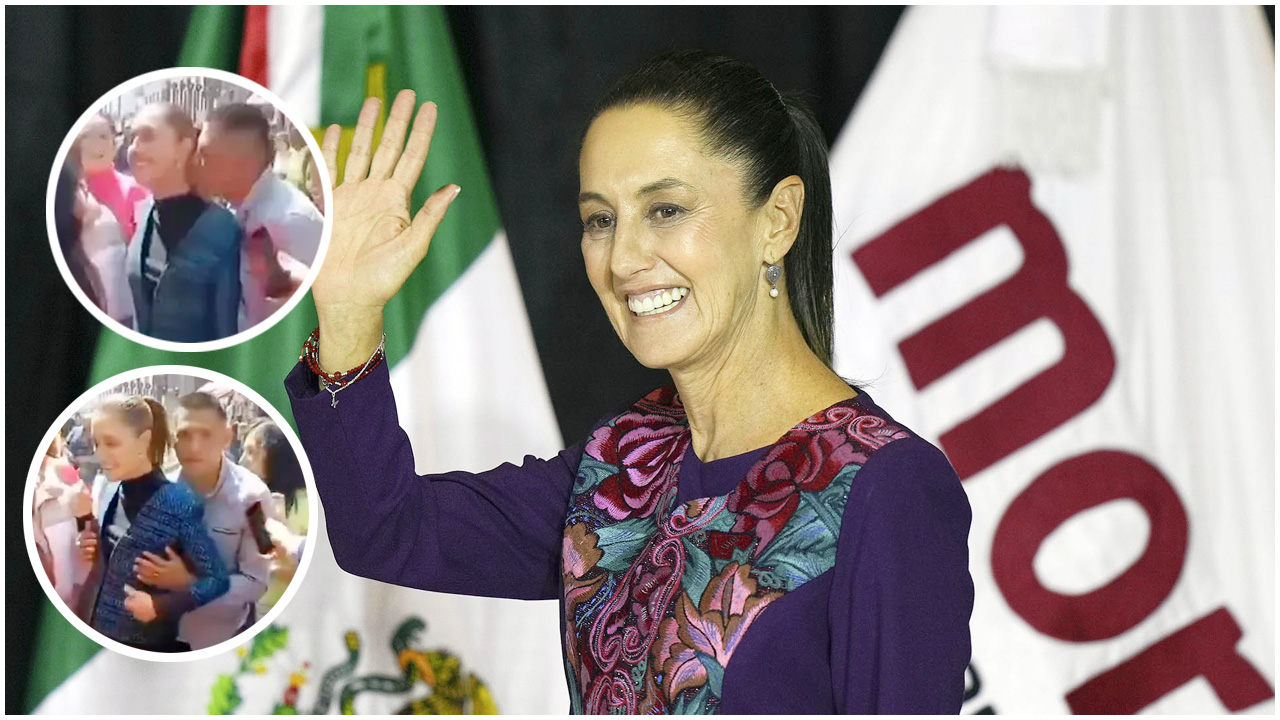 মেক্সিকোর প্রেসিডেন্টকে জড়িয়ে ধরে চুমু খাওয়ার চেষ্টা, গ্রেপ্তার ১