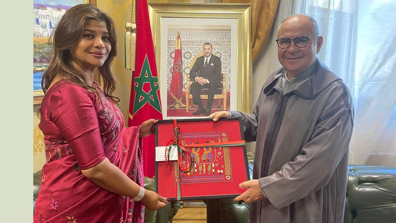 মরক্কোর প্রধান প্রটোকল কর্মকর্তার সঙ্গে বাংলাদেশি দূতের সাক্ষাৎ