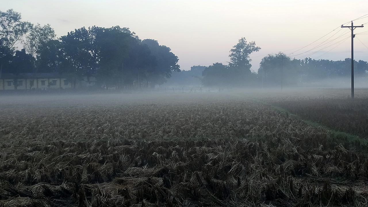 তেঁতুলিয়ায় বাড়ছে শীতের দাপট