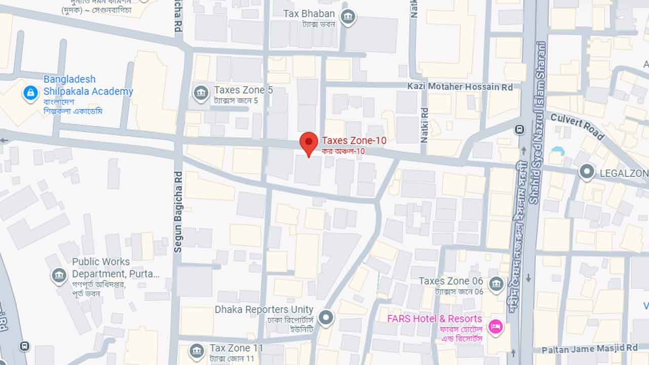 রমনায় কর অঞ্চল-১০ এর সামনে ককটেল বিস্ফোরণ