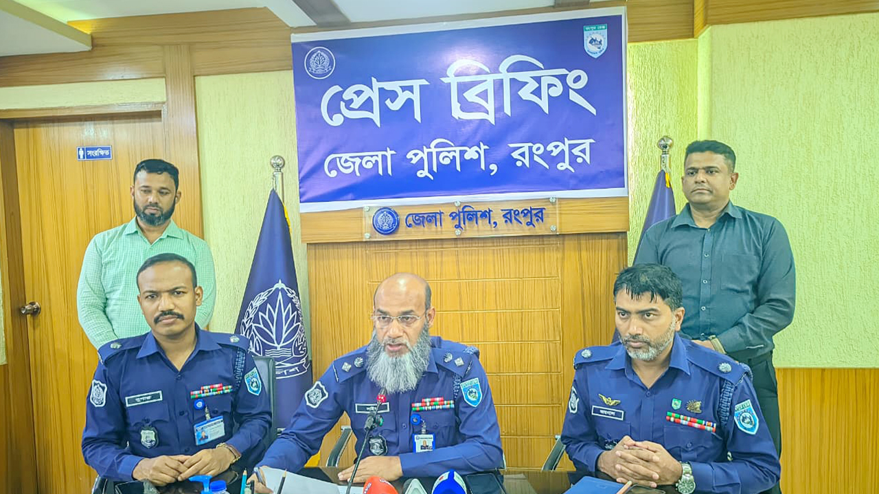 রংপুরে অটোরিকশা চোর চক্রের মূল হোতাসহ গ্রেপ্তার ৭