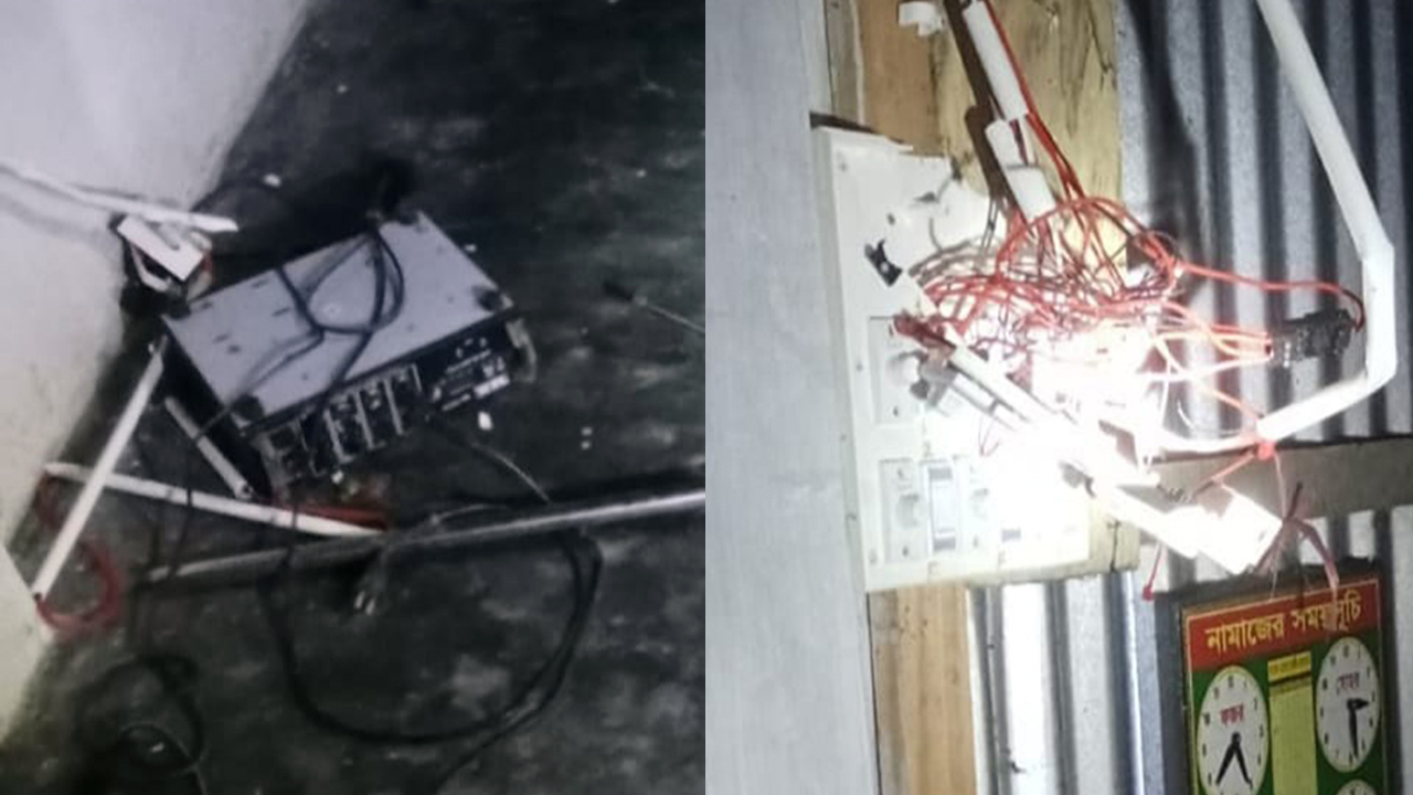 শেরপুরে মসজিদে ঢুকে হামলা-ভাঙচুর, থানায় অভিযোগ