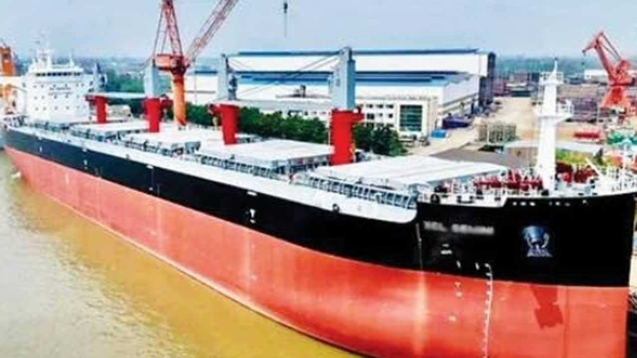 চীনে প্রস্তুত বিএসসির আরেক নতুন জাহাজ সমুদ্রে নামছে ডিসেম্বরে
