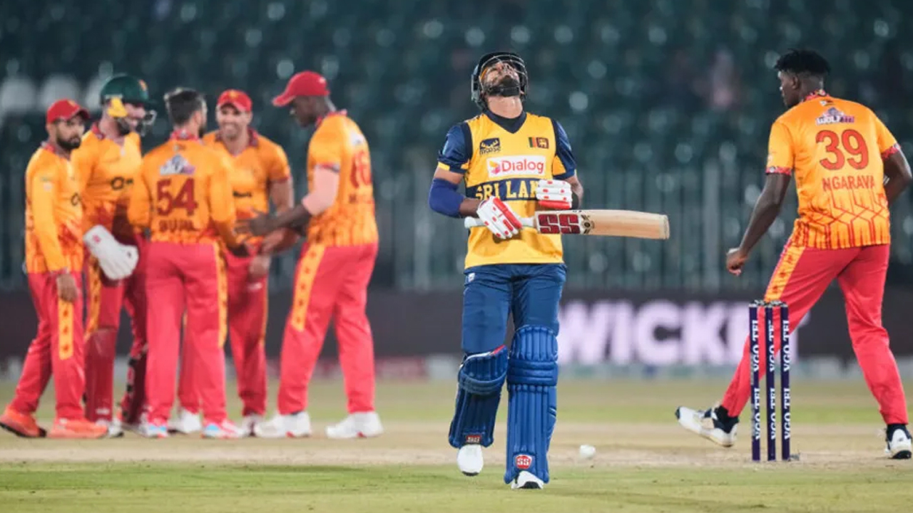 শ্রীলঙ্কাকে একশও করতে দেয়নি জিম্বাবুয়ে