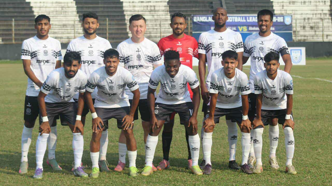 আবাহনীকে হারিয়ে ফকিরেরপুলের কাছে হারল মোহামেডান