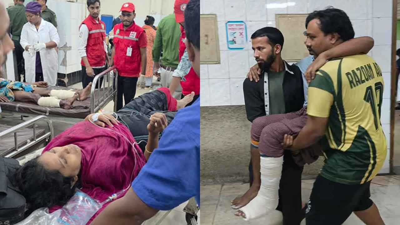 ভূমিকম্পের আতঙ্কে হাত-পা ভেঙে পঙ্গু হাসপাতালে ৯০