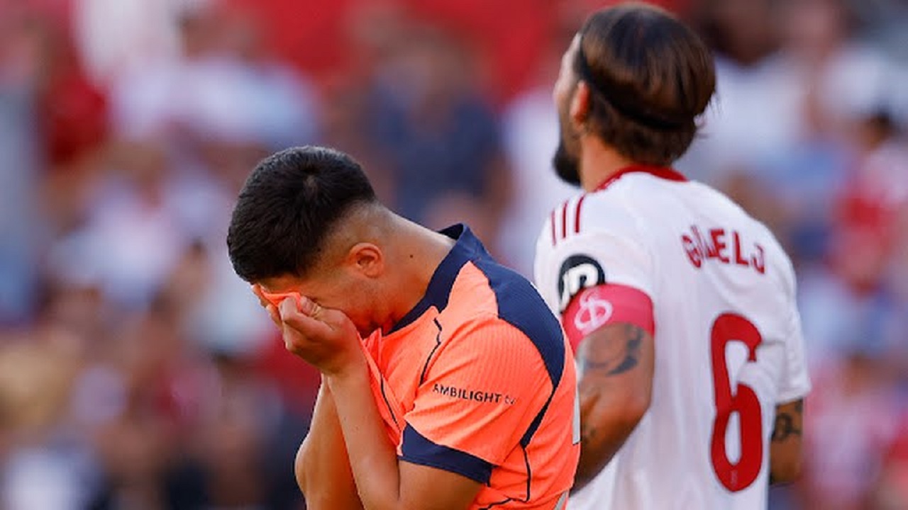 সেভিয়ার মাঠে বার্সেলোনার বড় হার