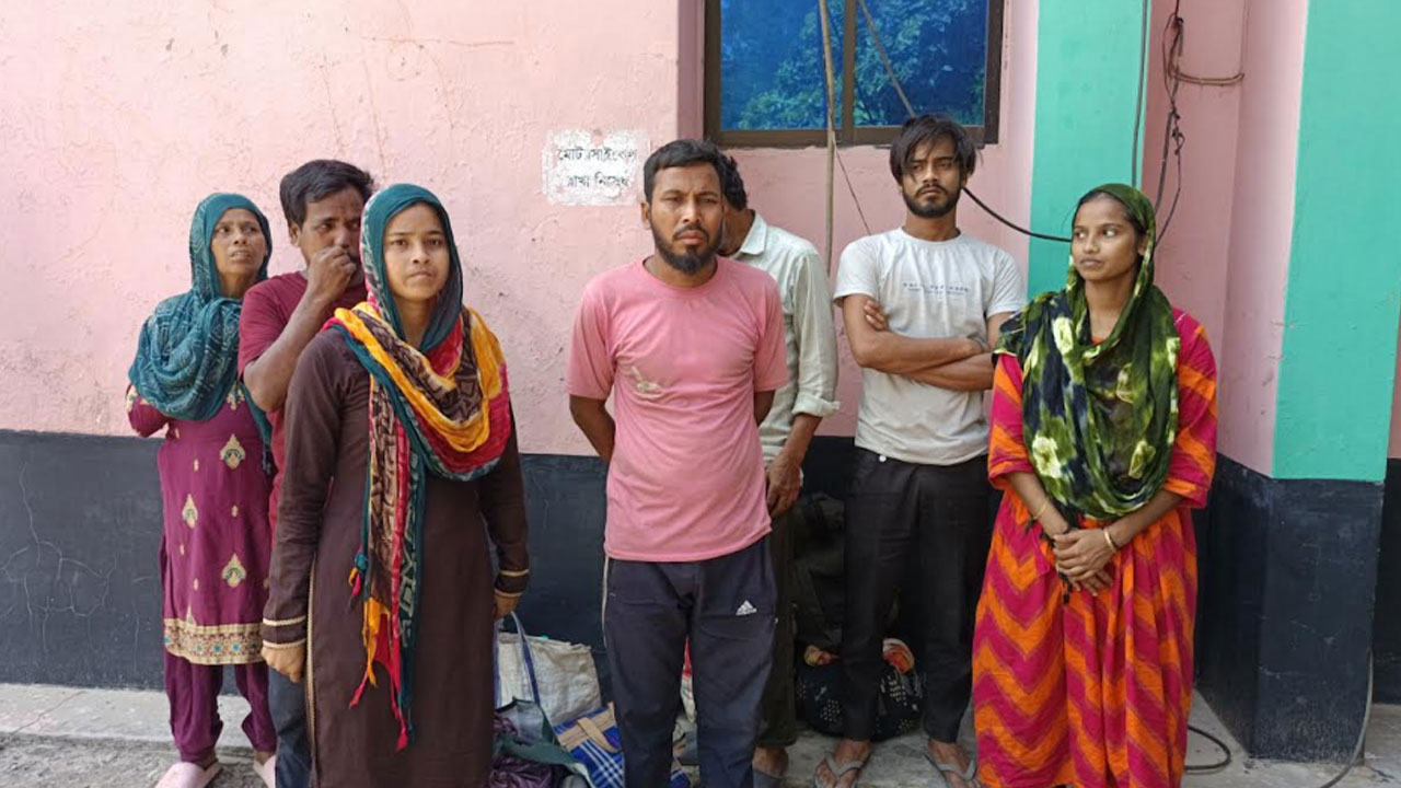 গাংনী সীমান্তে ১৪ বাংলাদেশিকে বিজিবির কাছে হস্তান্তর