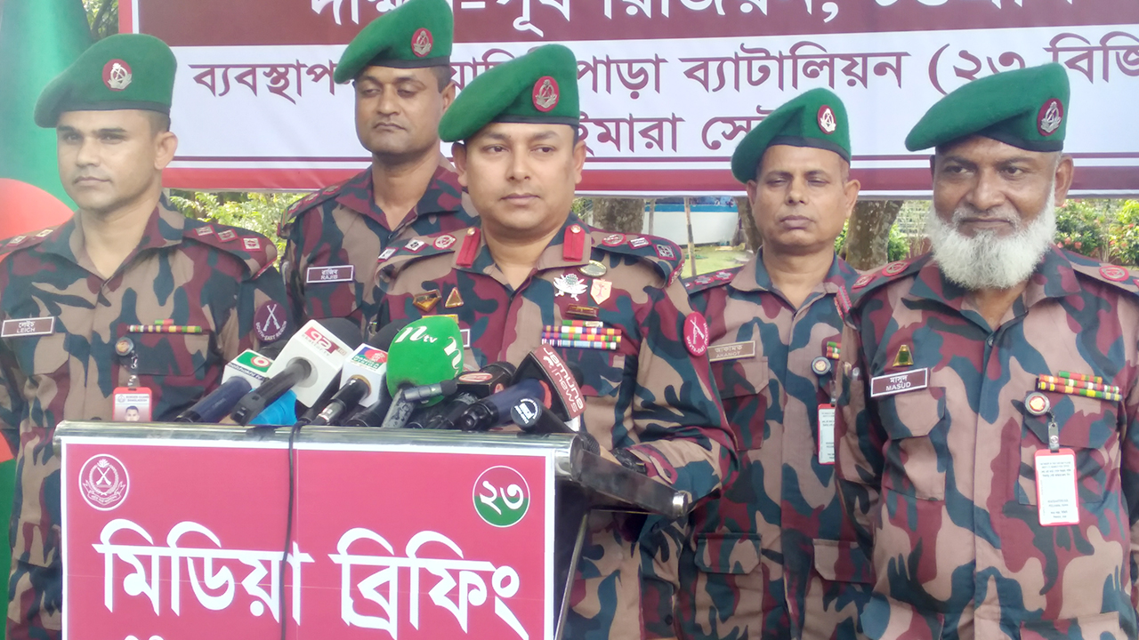 ৯ মাসে বিজিবির অভিযানে সাড়ে ১৯ কোটি টাকার চোরাচালান পণ্য জব্দ