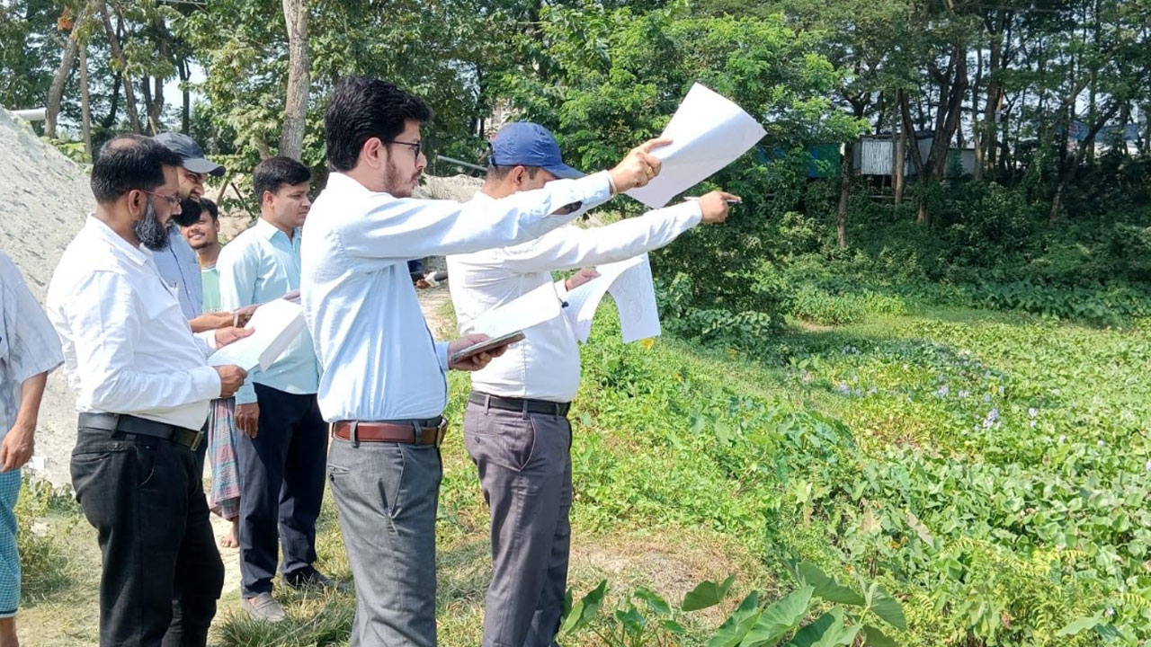 ডাকাতিয়ার পাড়ে অধিগ্রহণ হচ্ছে চাঁদপুর মেডিকেল কলেজের ৩০ একর জমি