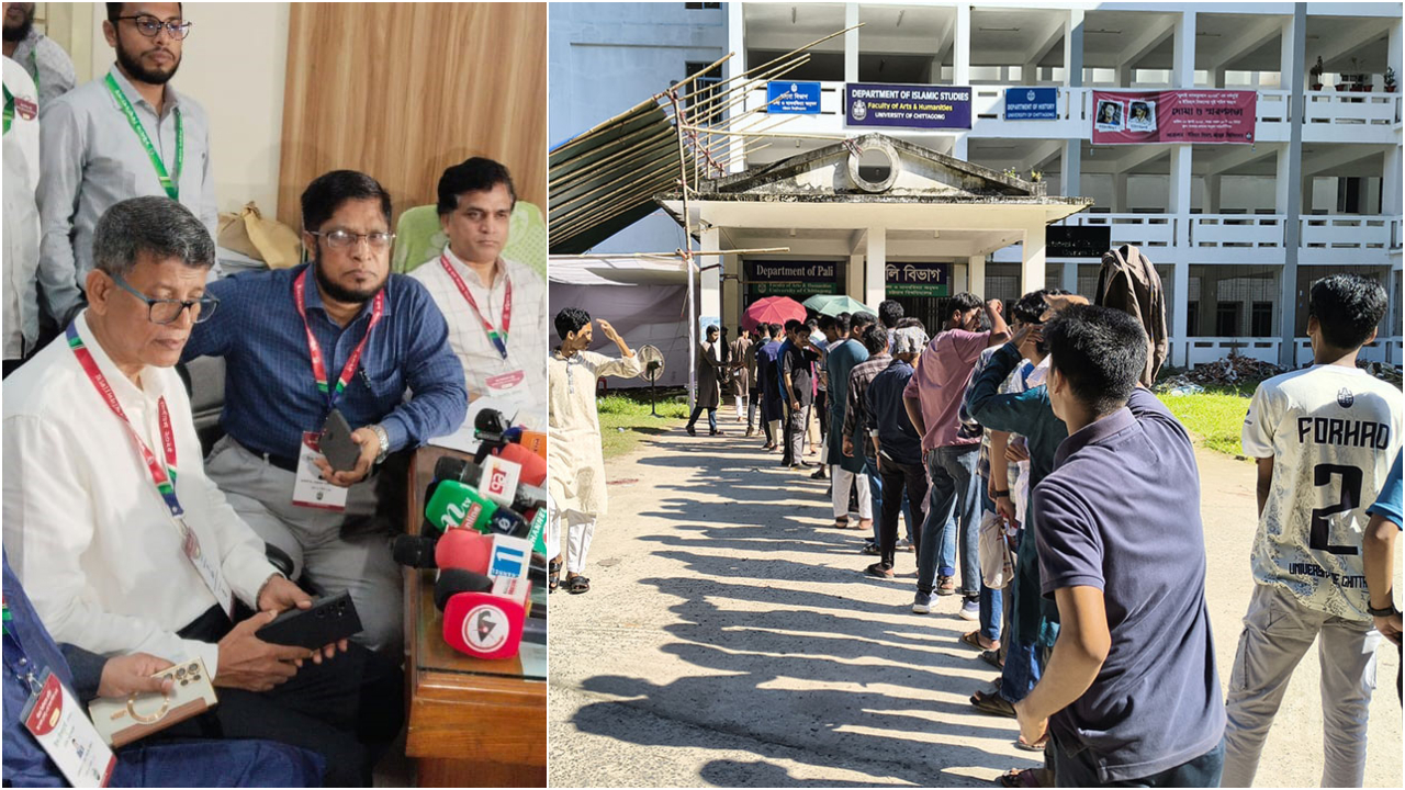 শিক্ষার্থীদের উচ্ছ্বাস দেখে গায়ের ঘাম শুকিয়ে গেছে : চবি উপাচার্য