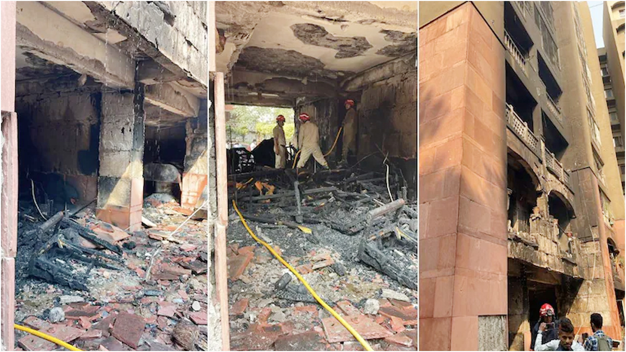 দিল্লিতে রাজ্যসভার এমপিদের ফ্ল্যাটে ভয়াবহ অগ্নিকাণ্ড