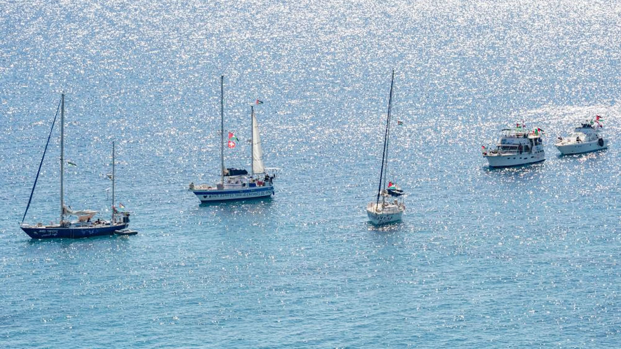 গাজায় ফের ত্রাণবাহী নৌযান পাঠানোর ঘোষণা দিলো ফ্লোটিলা