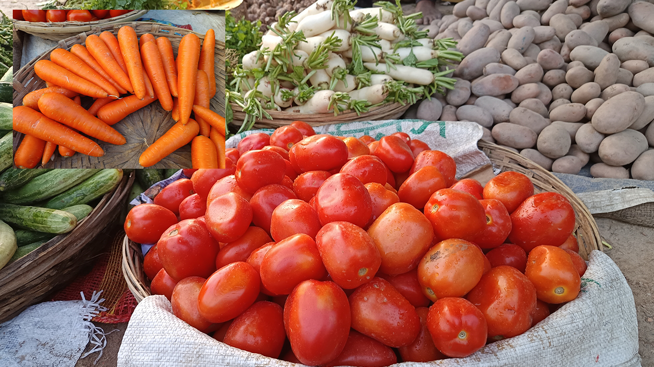 মেহেরপুরে শীতের আগমনী বার্তা, বাজারে উঠেছে আগাম সবজি