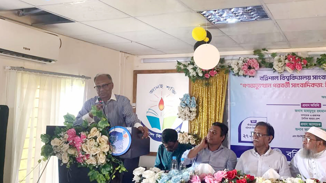 বর্তমান সরকার যে বিপ্লবের ফল, তা তারা বুঝতে পারে না : মাহমুদুর রহমান